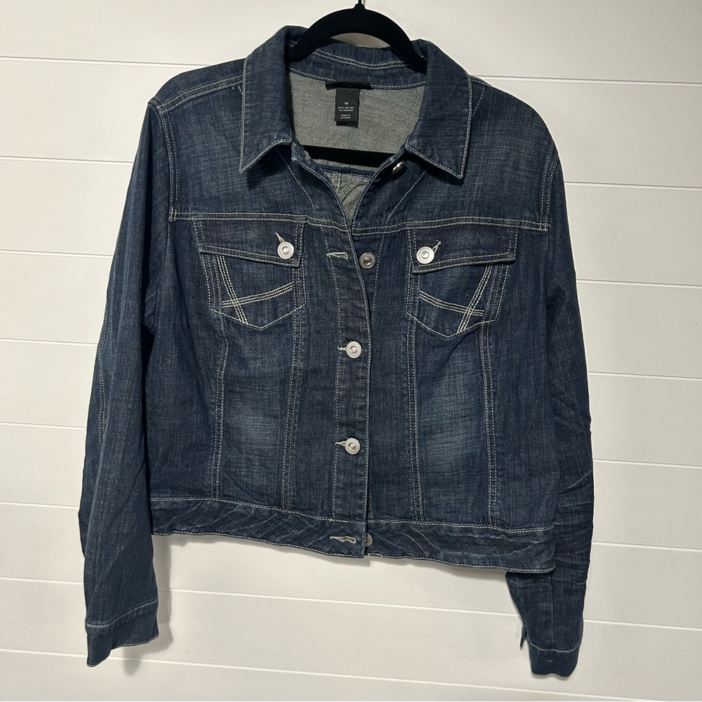 Lane Bryant Jean jacket sz 18